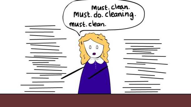 Don't let yourself become a cleaning zombie!